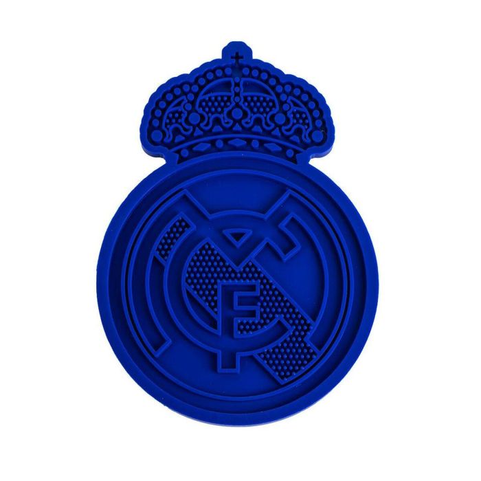 Cerdá Comedero para Perro de Silicona Real Madrid, 28 x 15 x 1.5 cm