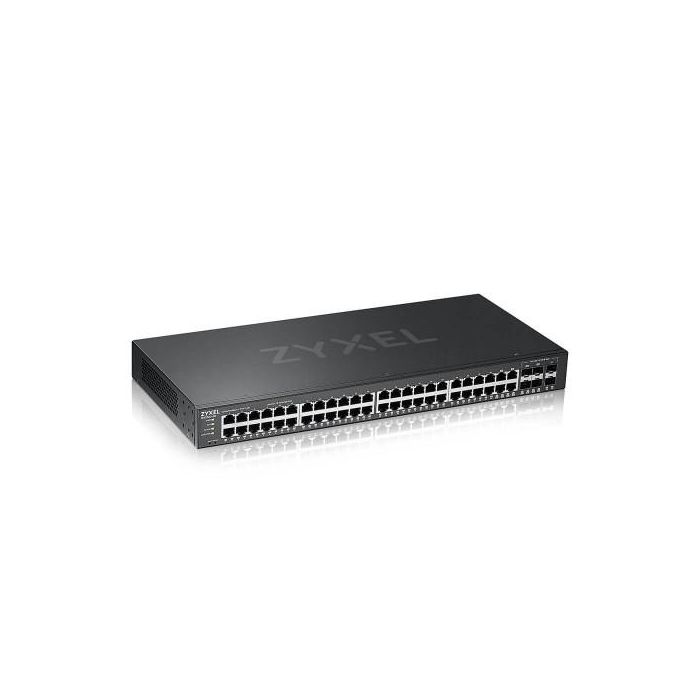 Zyxel GS2220-50-EU0101F switch Gestionado L2 Gigabit Ethernet (10/100/1000) Negro Zyxel GS2220-50-EU0101F switch Gestionado L2 Gigabit Ethernet (10/100/1000) Negro