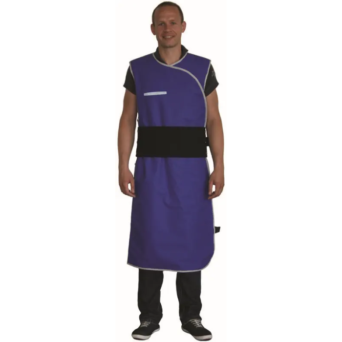Covetrus Avental De Chumbo Azul 0,5 mm L 75x120 cm para Veterinarios y Protección contra Rayos X