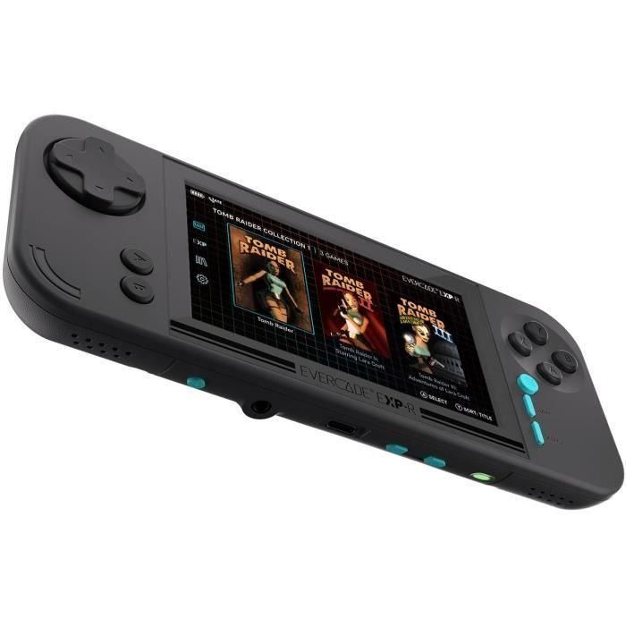 Evercade 5060990240577 Consola de Retrogaming Paquete EXP-R con Tomb Raider 1-2-3 3 Evercade 5060990240577 Consola de Retrogaming Paquete EXP-R con Tomb Raider 1-2-3 3