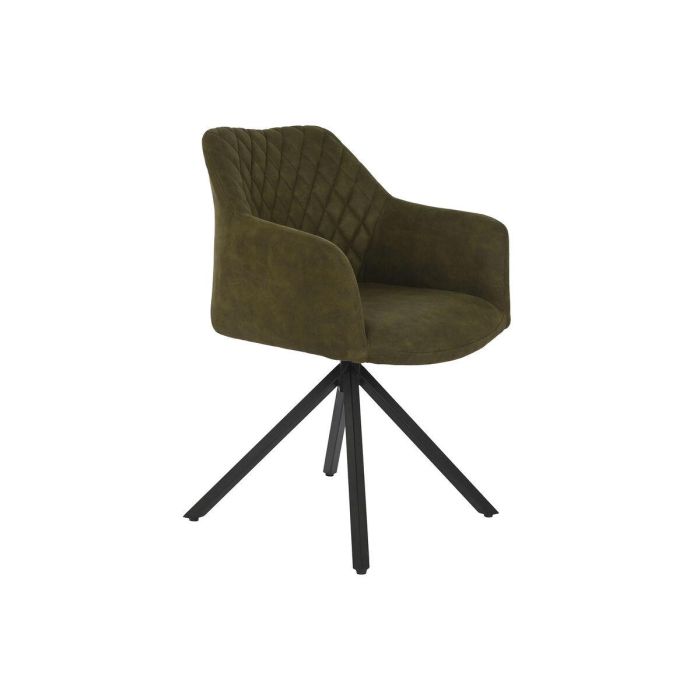 Silla Loft DKD Home Decor Verde Negro 58 x 83 x 55 cm