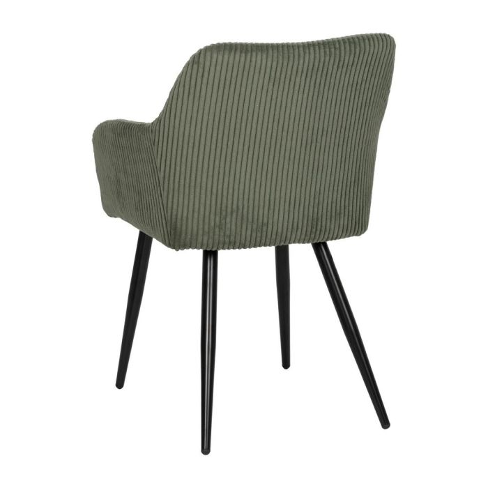 Silla Verde Tejido-Metal Contract 57 X 43 X 83 cm