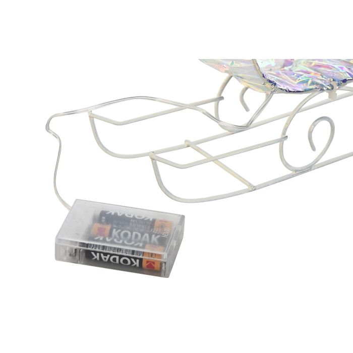 DKD Home Decor Trineo Navidad 10 x 30 x 55 cm (2 Unidades) Multicolor 2