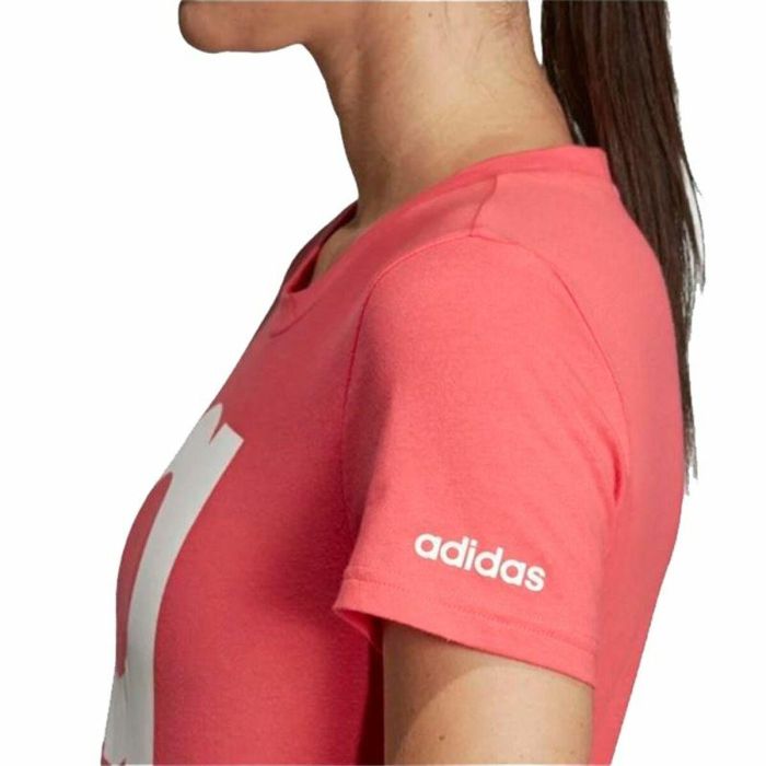 Camiseta de Manga Corta Mujer Adidas Essentials Rosa claro XS 2 Camiseta de Manga Corta Mujer Adidas Essentials Rosa claro XS 2