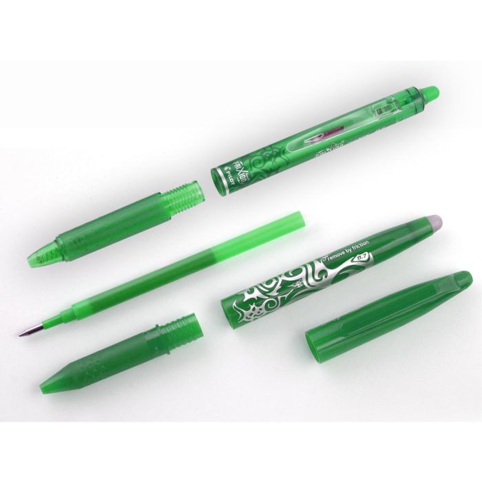 Pilot Recambio Bolígrafo Frixion 0.7 Verde Pack 3 Ud 1