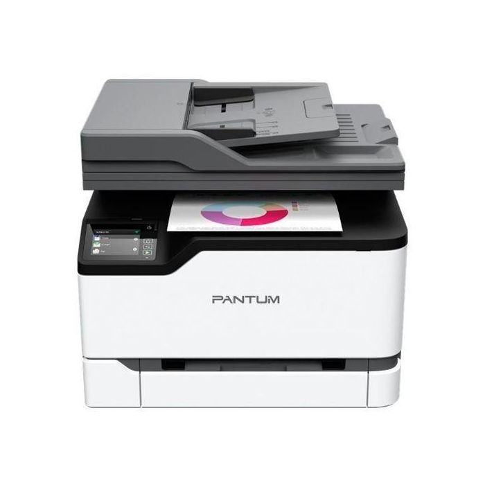 Pantum Cm2200Fdw Equipo Multifunción Láser Color con Impresión 24 ppm, Copia, Escáner, Fax, Conectividad WiFi, Red, USB y Dúplex Automático