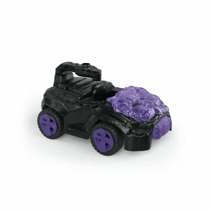 SCHLEICH- Crashmobile Oscuro con Mini Criatura- 42672- Gama de Mini Criaturas Eldrador 4