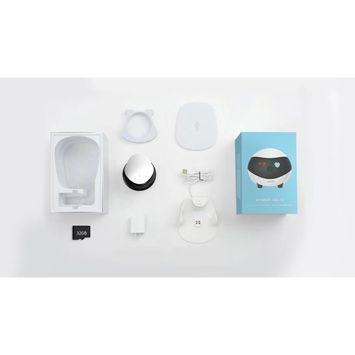 Enabot EBO SE Haustierroboter con Cámara 1080p, Visión Nocturna, App, WiFi y Láser 5 Enabot EBO SE Haustierroboter con Cámara 1080p, Visión Nocturna, App, WiFi y Láser 5