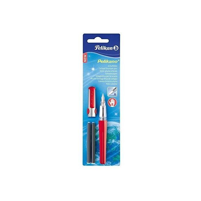 Pelikan Füllhalter Pelikano P480A Rot +2GTP/B 1 Pelikan Füllhalter Pelikano P480A Rot +2GTP/B 1