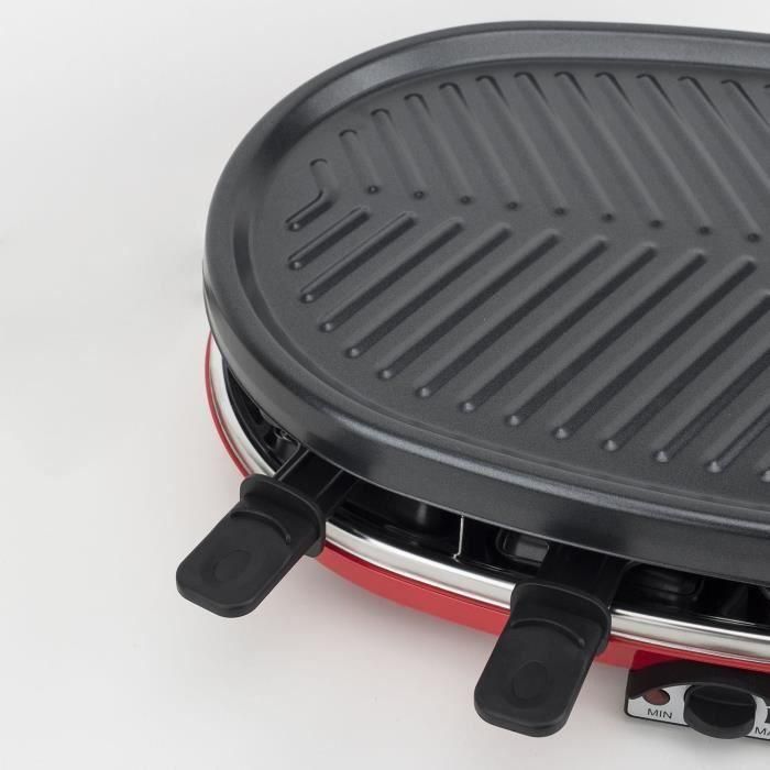 H.KoeNIG RP418 Raclette máquina 8 personas - Rojo 5 H.KoeNIG RP418 Raclette máquina 8 personas - Rojo 5