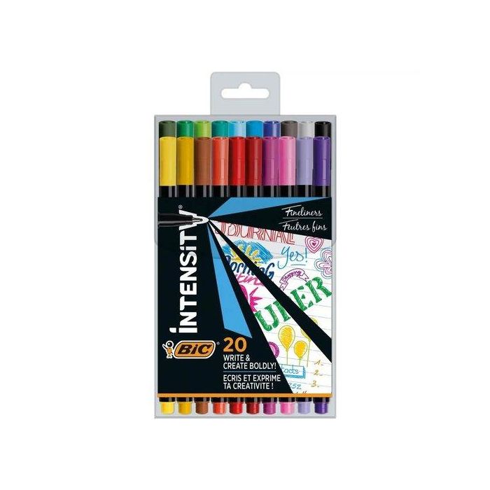 Rotulador Bic Intensity Fine Blister De 20