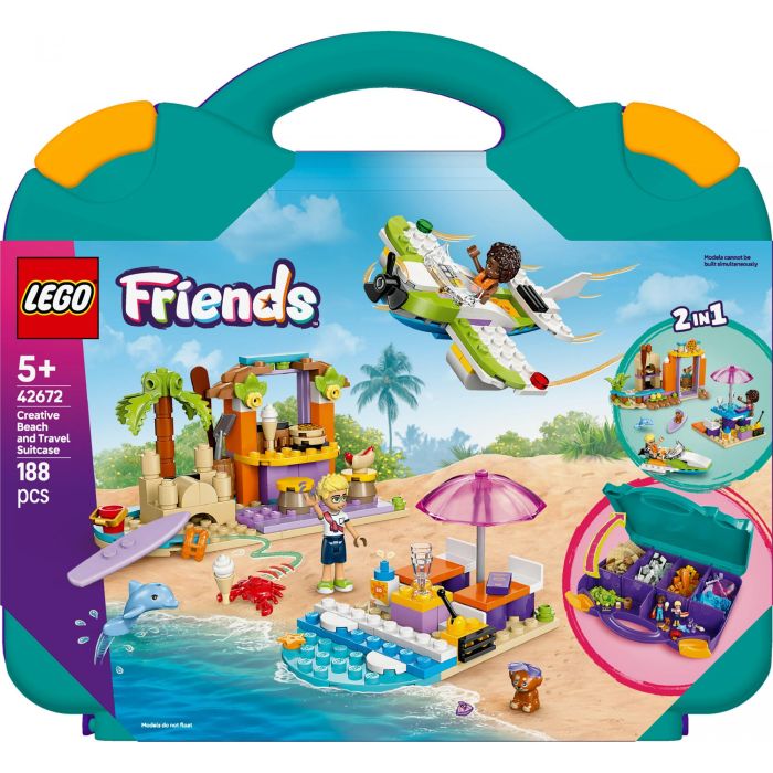 Lego Friends Juego de Construcción Portátil de Playa Creativa en Maleta de Viaje - Ideal para Niños de 5 Años en Adelante 11 Lego Friends Juego de Construcción Portátil de Playa Creativa en Maleta de Viaje - Ideal para Niños de 5 Años en Adelante 11