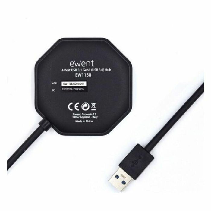 Hub USB 4 Puertos Eminent EW1138 USB 3.1 6 Hub USB 4 Puertos Eminent EW1138 USB 3.1 6