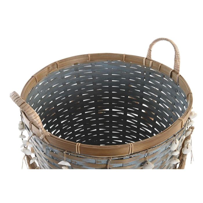 Cesta Balines DKD Home Decor Multicolor 45 x 54 x 49 cm Set de 3 2 Cesta Balines DKD Home Decor Multicolor 45 x 54 x 49 cm Set de 3 2