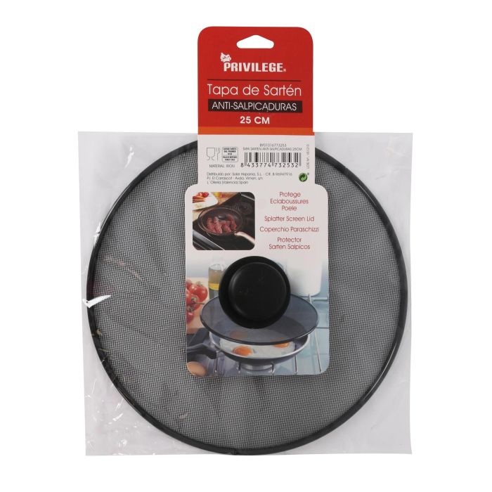 Privilege Tapa de Sartén Anti-Salpicaduras de 25 cm de Diámetro (24 Unidades) 1