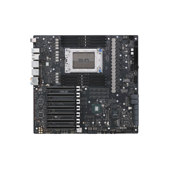 PLACA ASUS PRO WS WRX90E-SAGE SE,AMD,sTR5,WRX90,8DDR5,4SATA3+4M.2,LAN 1GB+10GB,2USB4.0+6USB3.2,EEB 2 PLACA ASUS PRO WS WRX90E-SAGE SE,AMD,sTR5,WRX90,8DDR5,4SATA3+4M.2,LAN 1GB+10GB,2USB4.0+6USB3.2,EEB 2