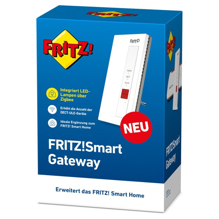 AVM FRITZ! Smart Gateway Inalámbrico Blanco Gigabit Ethernet WLAN 128-bit AES 3