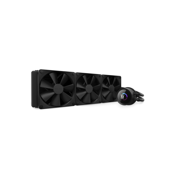 NZXT Kraken 360 RL-KN360-B1 Sistema de Refrigeración Líquida Todo en Uno, Ventilador 12 cm, Compatible con AMD/Intel, Negro NZXT Kraken 360 RL-KN360-B1 Sistema de Refrigeración Líquida Todo en Uno, Ventilador 12 cm, Compatible con AMD/Intel, Negro