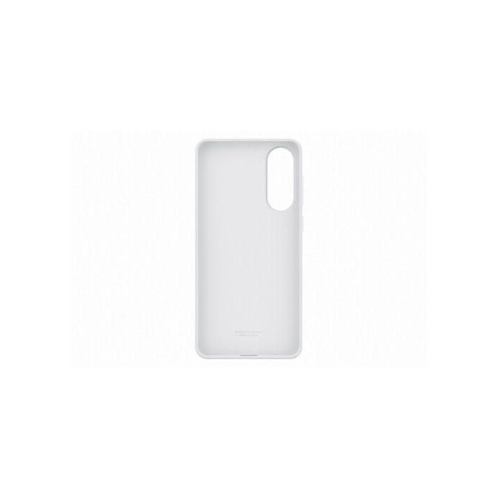 Samsung SAM1748558284669 Funda de silicona ultrafina gris claro para Samsung Galaxy S25 Edge 1
