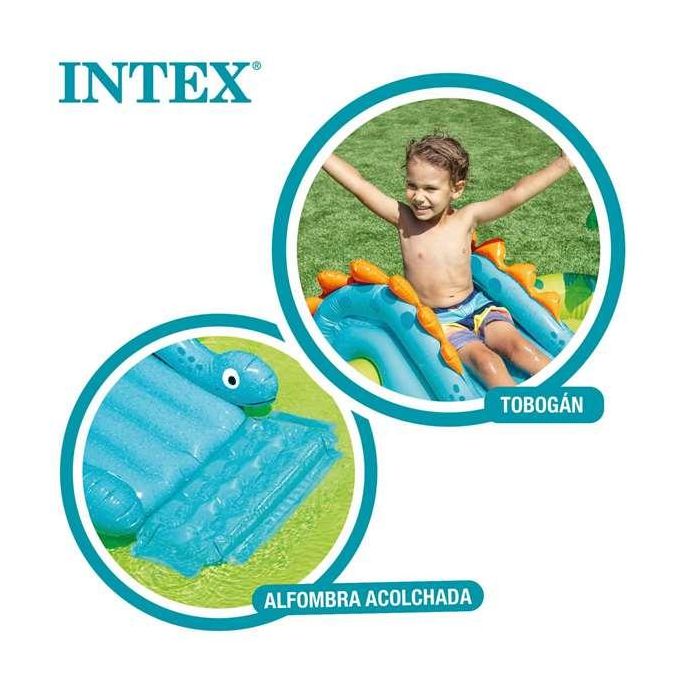 Piscina hinchable centro de juegos dinosaurios (capacidad 143 litros) (+ 2 años) 191x152x58 cm 3 Piscina hinchable centro de juegos dinosaurios (capacidad 143 litros) (+ 2 años) 191x152x58 cm 3