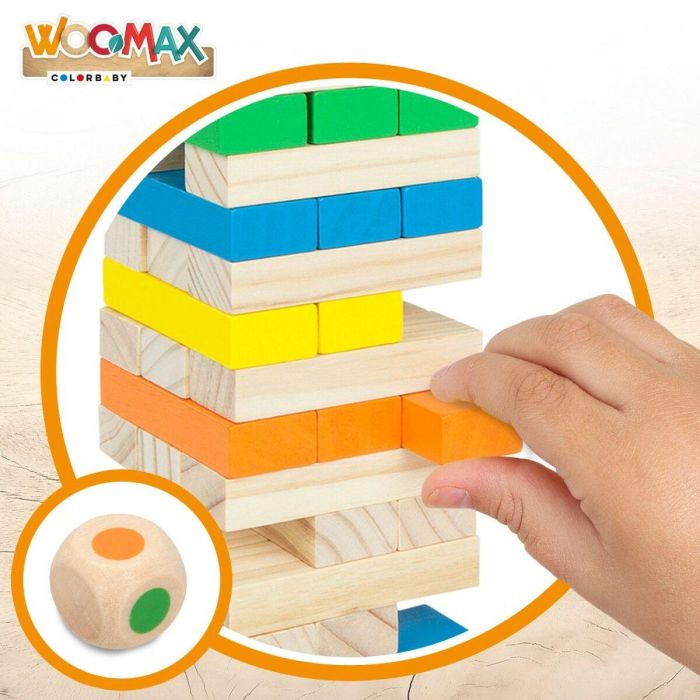 Jenga Woomax (6 Unidades) 3 Jenga Woomax (6 Unidades) 3