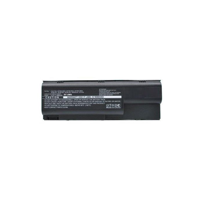CoreParts Laptop Battery for HP 95.04Wh Li-ion 14.4V 6600mAh Black, Pavilion dv8000, Pavilion dv8000t, Pavilion dv8000z, Pavilion dv8002ea CoreParts Laptop Battery for HP 95.04Wh Li-ion 14.4V 6600mAh Black, Pavilion dv8000, Pavilion dv8000t, Pavilion dv8000z, Pavilion dv8002ea