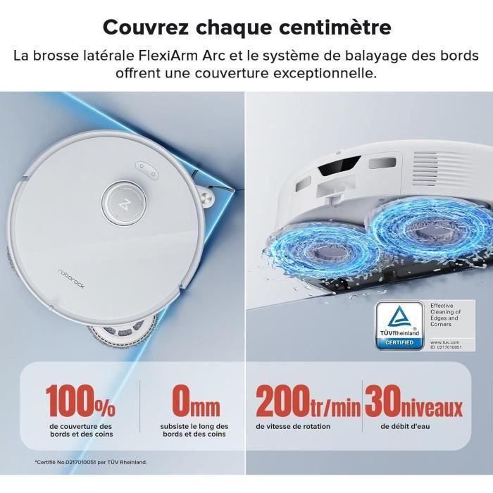 ROBOROCK QREVO CURV - Robot aspirador con estación multifunción 3.0 - 18500 Pa - Sistema antienredos 3 ROBOROCK QREVO CURV - Robot aspirador con estación multifunción 3.0 - 18500 Pa - Sistema antienredos 3