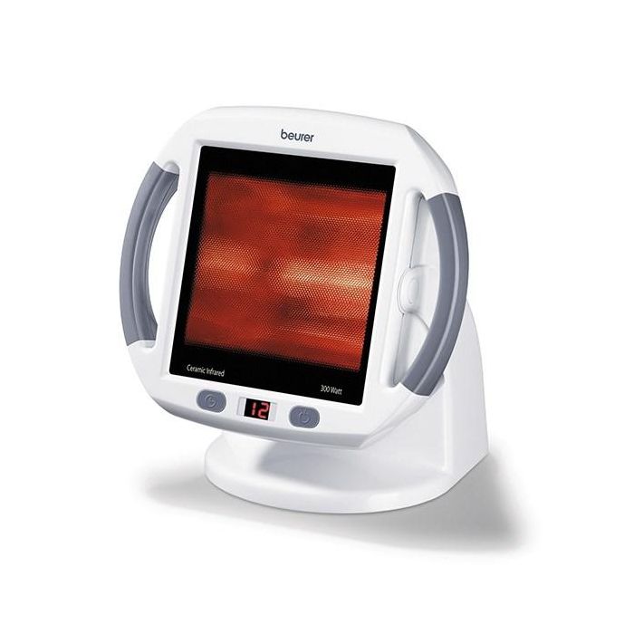 Beurer IL-50 Lámpara de Infrarrojos Cerámica, Radiador de Calor 30x40 cm, Ángulo Ajustable 0-50° y Apagado Automático Beurer IL-50 Lámpara de Infrarrojos Cerámica, Radiador de Calor 30x40 cm, Ángulo Ajustable 0-50° y Apagado Automático