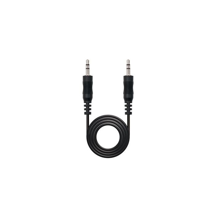 Nanocable Cable Audio Jack 3.5 mm M-M Negro 10M Modelo 10.24.0110 Nanocable Cable Audio Jack 3.5 mm M-M Negro 10M Modelo 10.24.0110