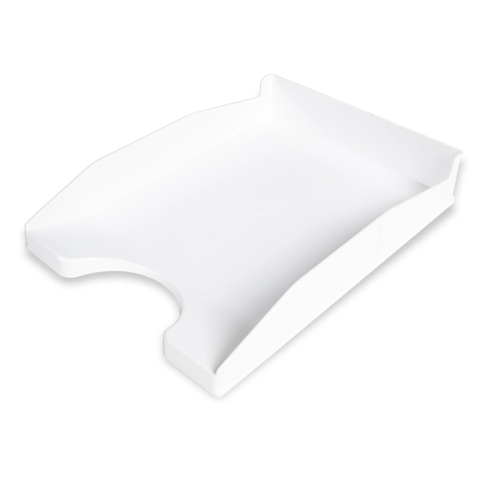 Q-connect Bandeja sobremesa plástico blanco opaco 240x70x340 mm 0 Q-connect Bandeja sobremesa plástico blanco opaco 240x70x340 mm 0