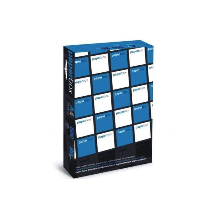 Papel Torras Paperbox/ DIN A4/ 80g/ 5 x 500 Hojas 1 Papel Torras Paperbox/ DIN A4/ 80g/ 5 x 500 Hojas 1
