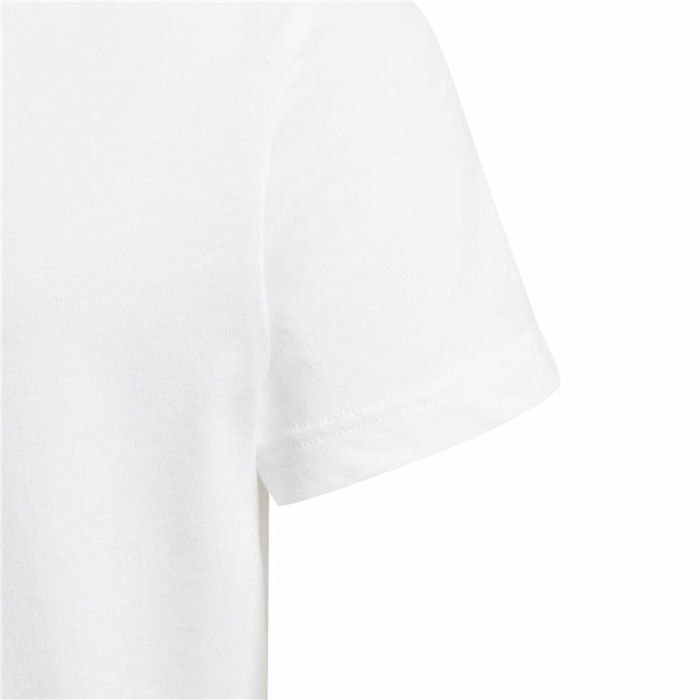 Camiseta de Manga Corta Adidas Essentials Blanco 2