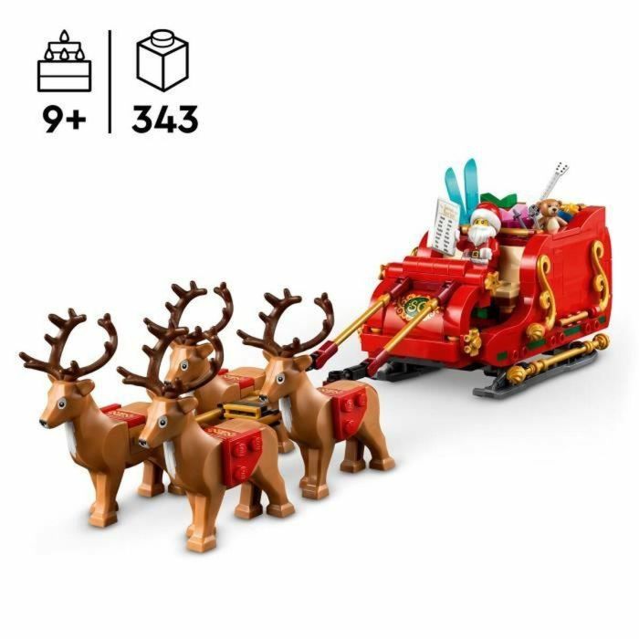 LEGO 40499 Trineo de Papá Noel - Set de construcción para niños a partir de 9 años 4