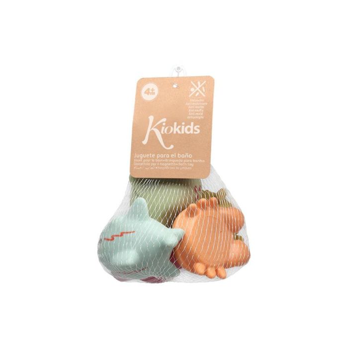 KioKids Set 5 Animales Marinos Antimoho para Baño con Trigo Multicolor +4 Meses 4