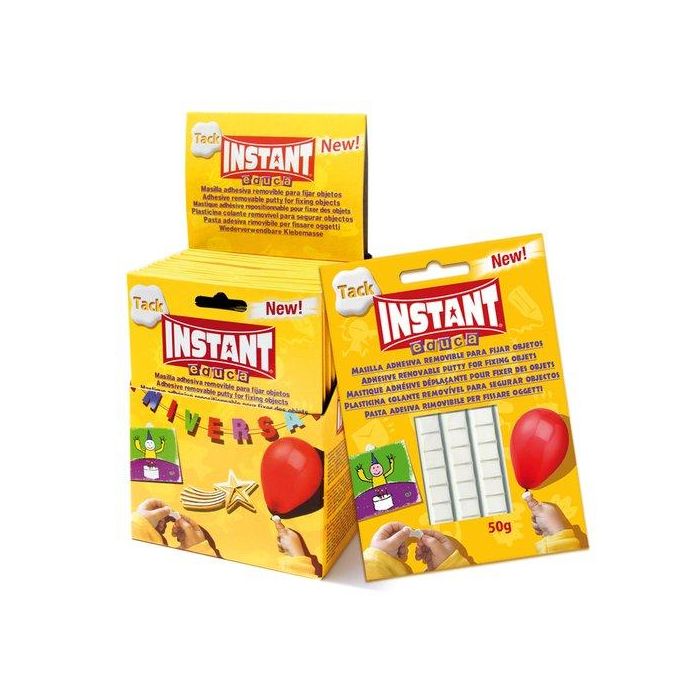 Masilla Adhesiva Instant Blanco 50G 15 unidades