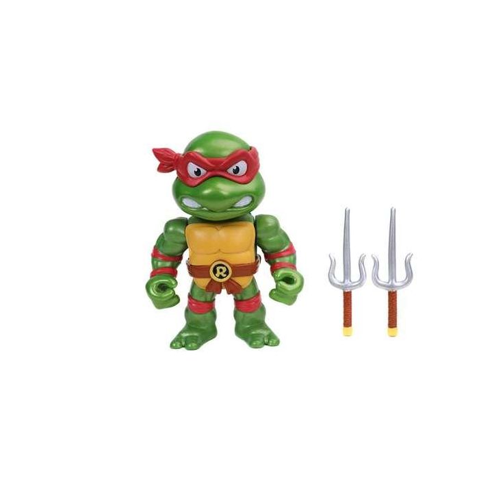 Figura de metal tortugas ninja raphael 10 cm 3