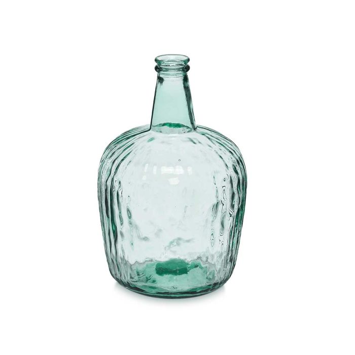 Botella Decorativa Vidrio Rayada 8L Giftdecor 20x37.5x20 cm (2 Unidades) 1 Botella Decorativa Vidrio Rayada 8L Giftdecor 20x37.5x20 cm (2 Unidades) 1