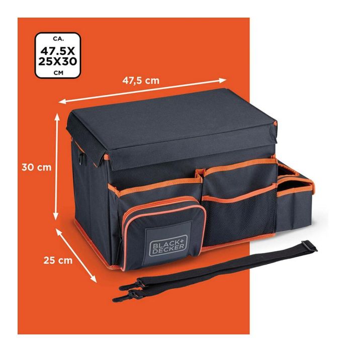 Organizador para automóvil con enfriador black+decker 6