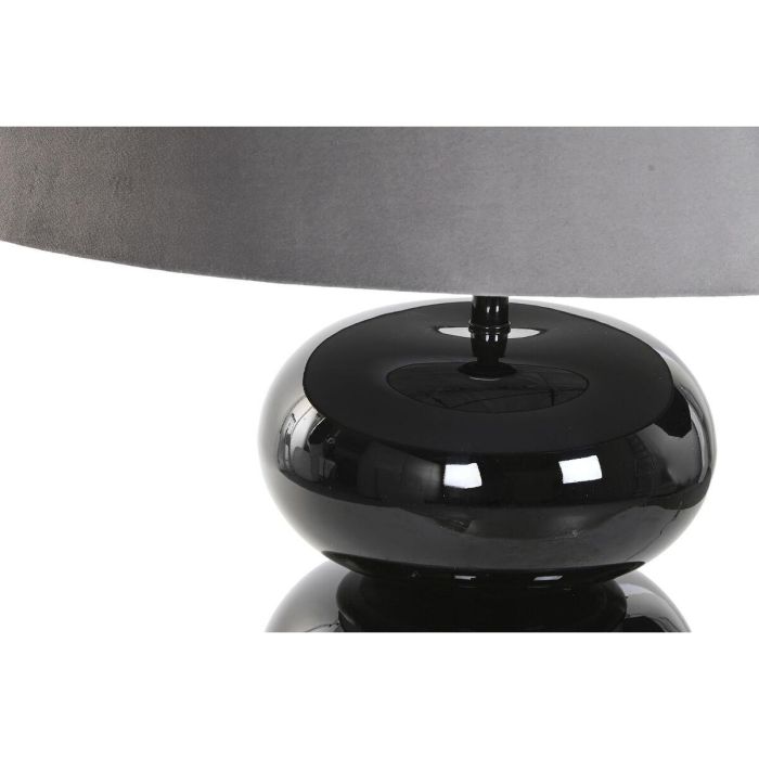 Lampara Sobremesa Item Home DKD Home Decor Negro Gris 55 x 121 x 55 cm 2