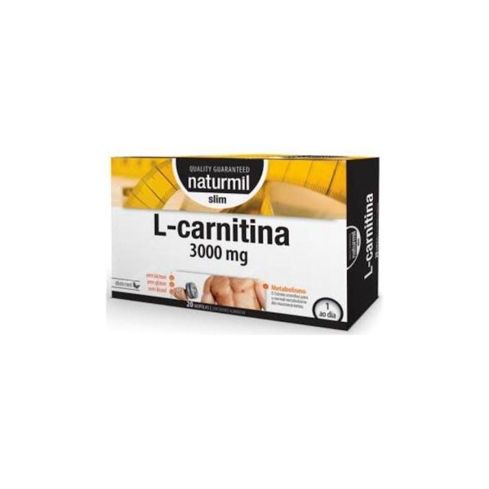 DIETMED L-Carnitina Slim 3000Mg 20 Ampollas Sabor Limón