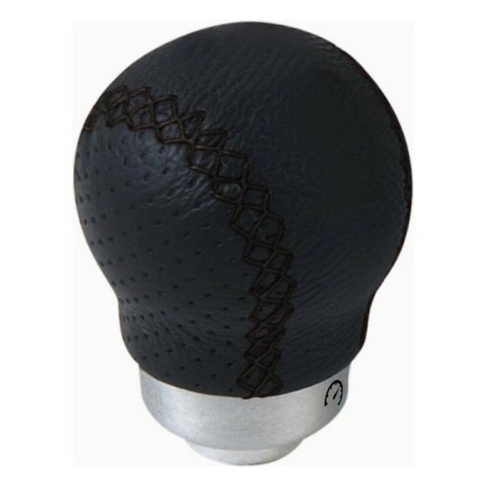OCC Motorsport OCCPOM002 Pomo Palanca de Cambios de Piel Perforada Redondo Corto Negro Universal con Patrones de Marchas 0 OCC Motorsport OCCPOM002 Pomo Palanca de Cambios de Piel Perforada Redondo Corto Negro Universal con Patrones de Marchas 0