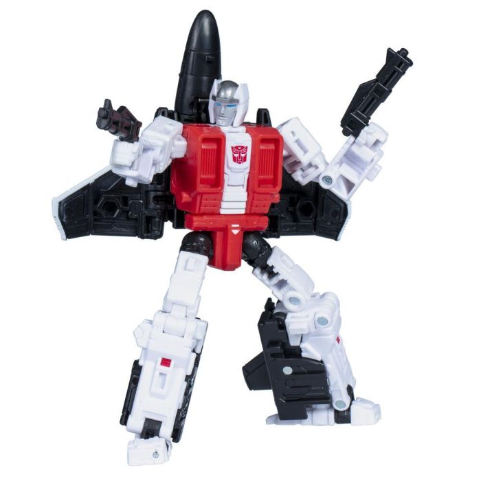 Hasbro Transformers Age of the Primes Aerialbot Air Raid Figura de Acción Deluxe Class 14 cm, Convertible Robot a Jet 1 Hasbro Transformers Age of the Primes Aerialbot Air Raid Figura de Acción Deluxe Class 14 cm, Convertible Robot a Jet 1
