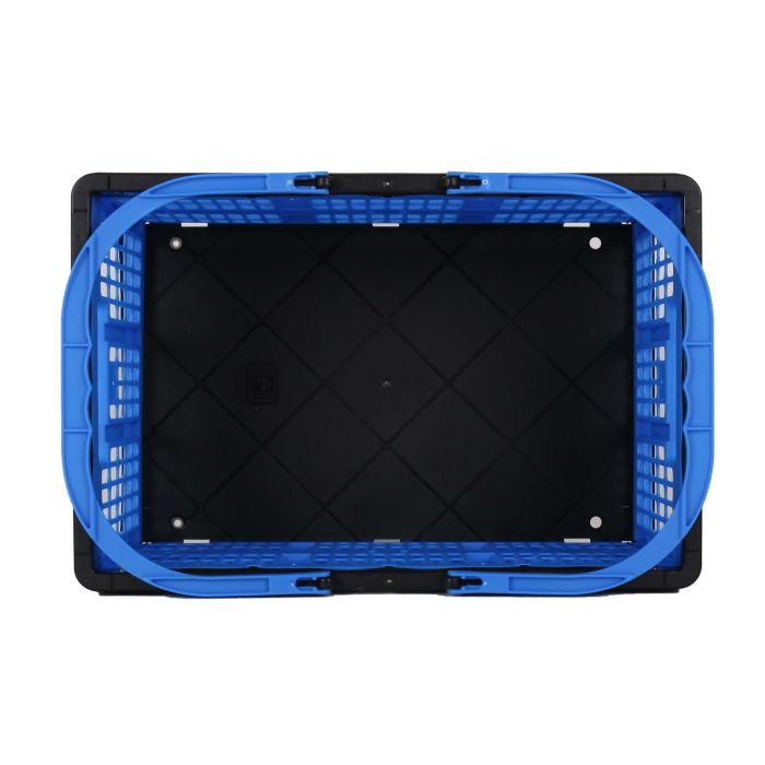 Inde Caja Plegable con Asas 16L Azul/Negro 39x25.5x21 cm (10 Unidades) 8