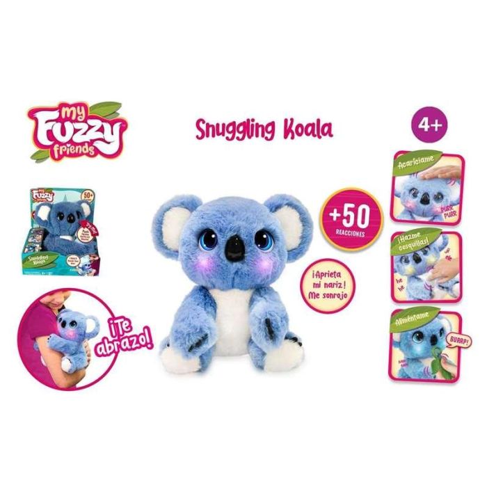 Koala de peluche ¡con más de 50 sonidos! se le iluminan los mofletes e incluye biberón 25,4 cm 5 Koala de peluche ¡con más de 50 sonidos! se le iluminan los mofletes e incluye biberón 25,4 cm 5