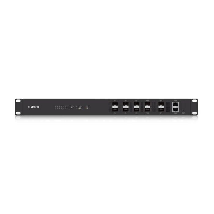 Ubiquiti U Fiber OLT Interruptor Gestionado Negro 1U para Montaje en Rack con Puerto de Consola RJ-45 3