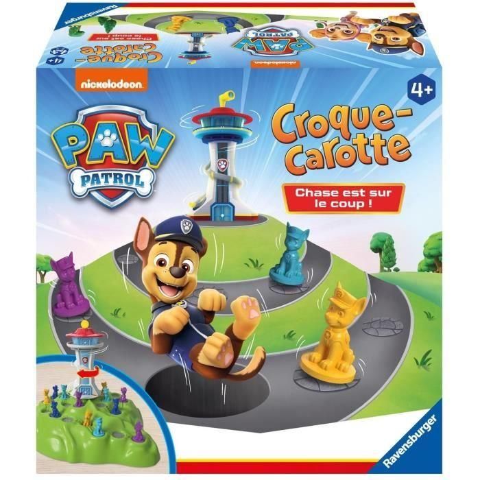 Carrot Crunch Paw Patrol, Juego de Sendero Divertido, A partir de 4 años, 22385, Versión en Francés, Ravensburger Carrot Crunch Paw Patrol, Juego de Sendero Divertido, A partir de 4 años, 22385, Versión en Francés, Ravensburger