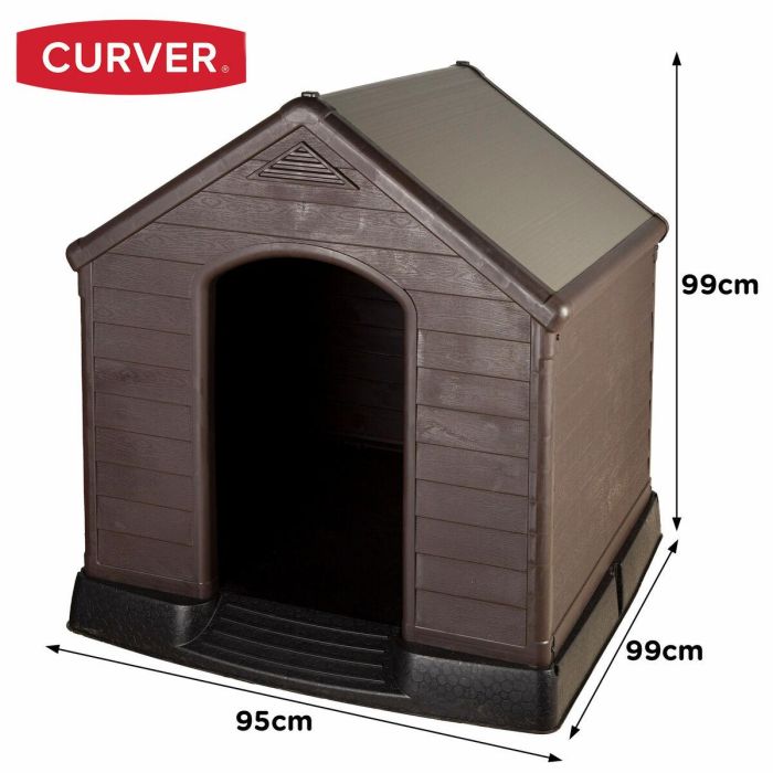 Caseta Curver Plástico 95 x 99 x 99 cm 3 Caseta Curver Plástico 95 x 99 x 99 cm 3