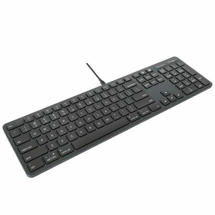 Targus Teclado USB-A Cableado Full-Size Nordic Negro EcoSmart con Protección Antimicrobiana DefenseGuard 1 Targus Teclado USB-A Cableado Full-Size Nordic Negro EcoSmart con Protección Antimicrobiana DefenseGuard 1