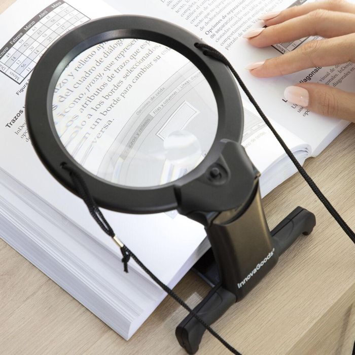 Lupa Manos Libres con luz LED Zooled InnovaGoods 6