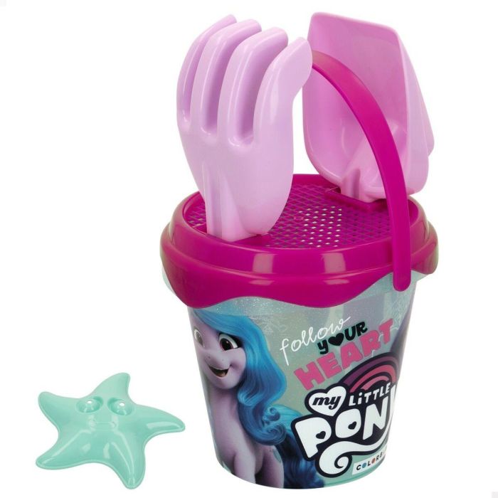 Set de Juguetes de Playa My Little Pony Ø 14 cm Polipropileno (24 Unidades) 1